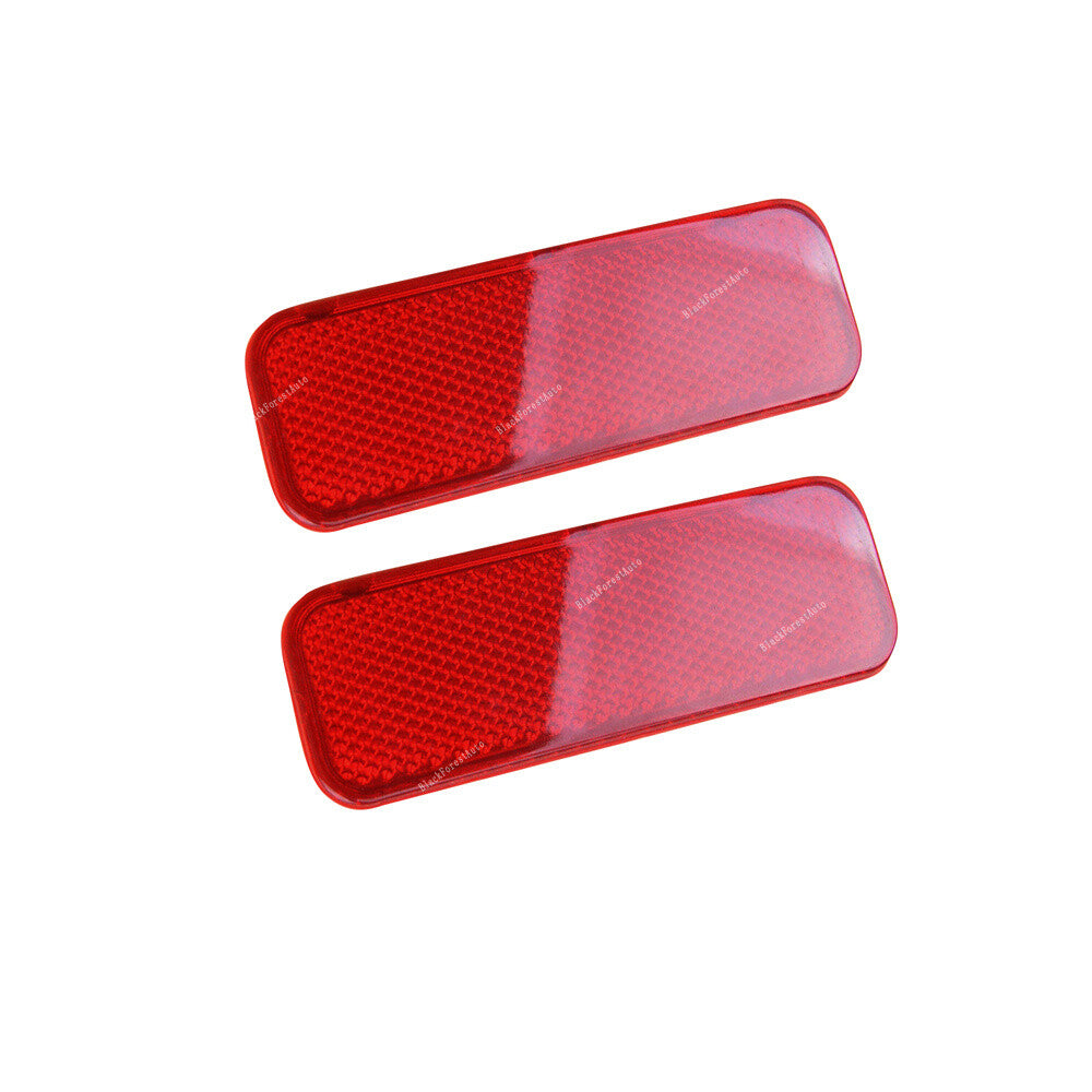 Left +Right Rear Bumper Reflector Light Lamp Lens for Ford Transit Van 2014-UP