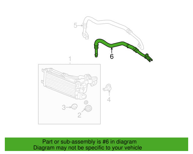 17227567208 Engine Oil Cooler Pipe with O Rings for BMW X1 328i 335i xDrive