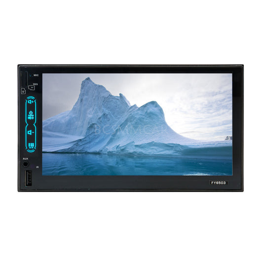 7in Double Din Car Stereo HD Touch Screen MP5 Player GPS WIFI Bluetooth FM USB