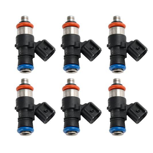 Kit(6) New Fuel Injectors for Ford 2011-2017 3.5 / 3.7L 0280158091