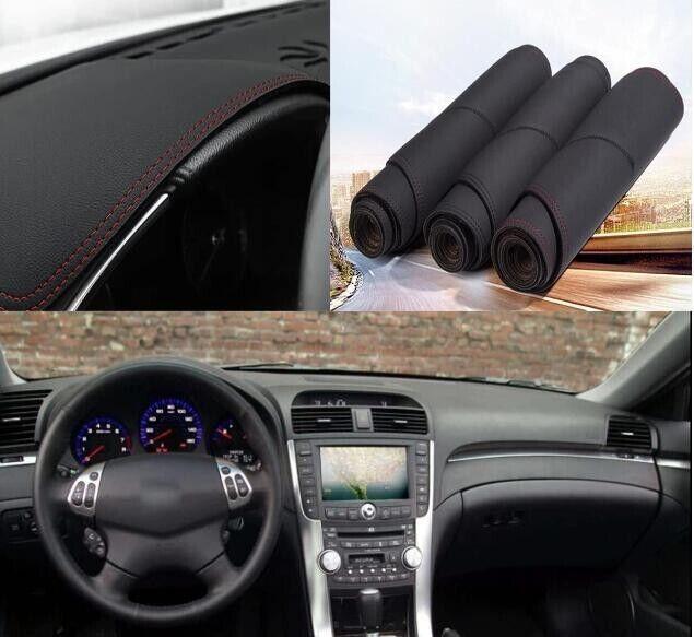 Leather dashboard mat, dashboard cover, Dashmat interior sunshade mat for Acura TL 2004-2008