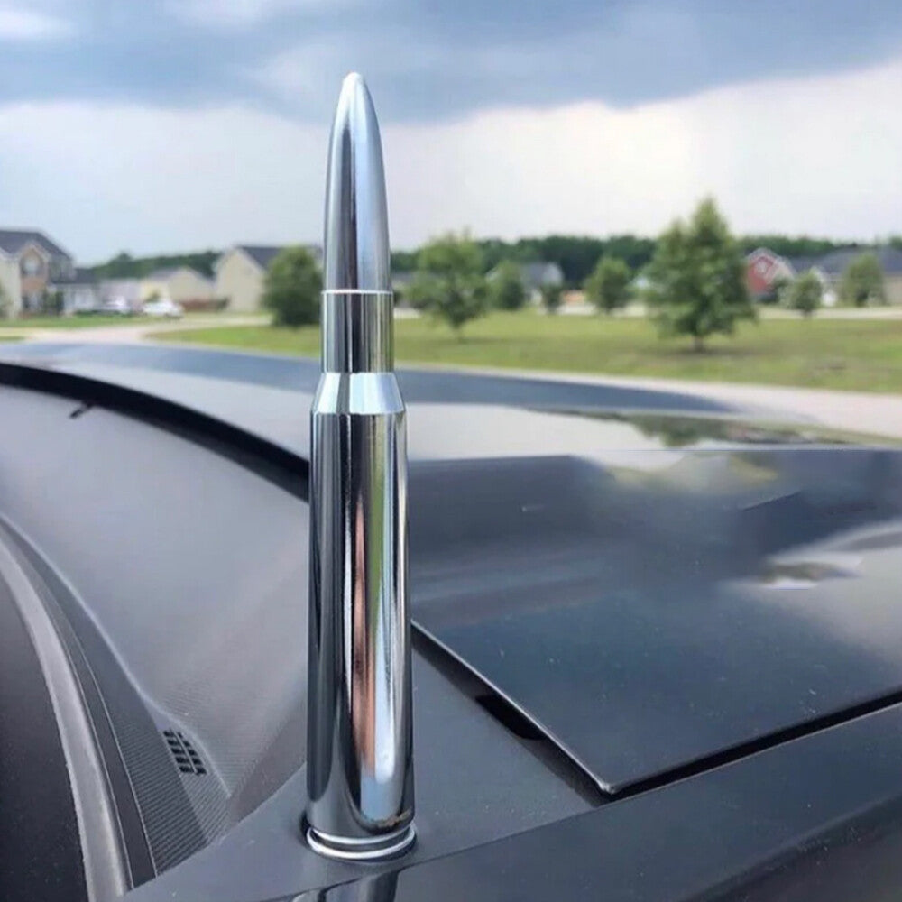 BULLET ANTENNA 50 CAL CALIBER for TRUCK for DODGE for RAM 1500 for FORD F150 BRONCO