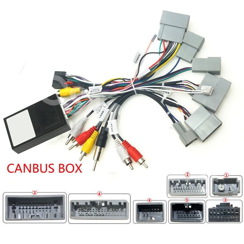 Car Stereo Radio Wiring Harness Connector Adaptor Fit for Honda for Civic 2016-2019