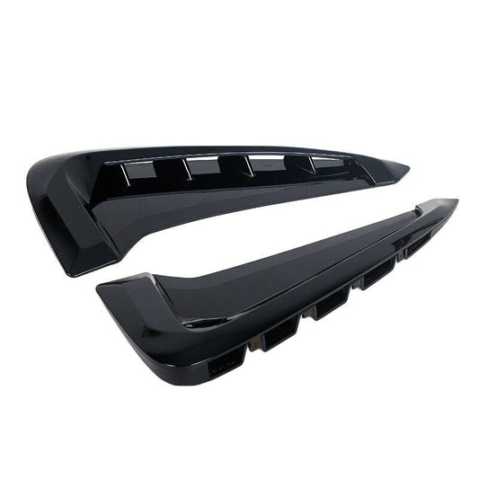1 Pair Side Wing Air Flow Fender Intake Vent Cover Trim for BMW X5 F15 2014-2017