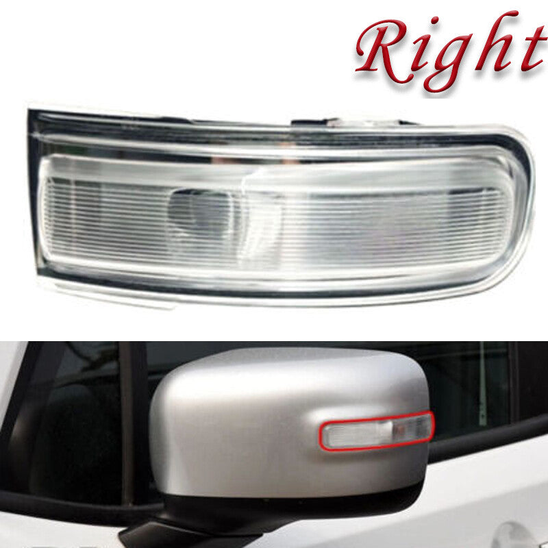 for Jeep Renegade 2015-2021, right rearview mirror turn signal light bulb missing.