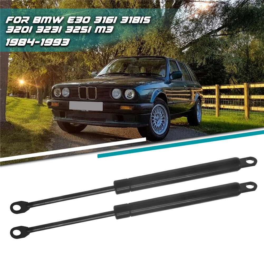 2Pcs Hood Lift Support Struts Shock Springs Prop Rod for BMW E30 1984-1993