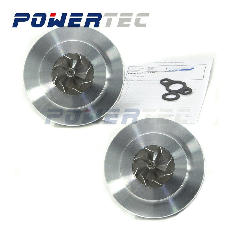 Dual-turbo cartridge 5303-988-0016 is suitable for Audi A6 2.7T engines with power outputs of approximately 169kW and 184kW.
