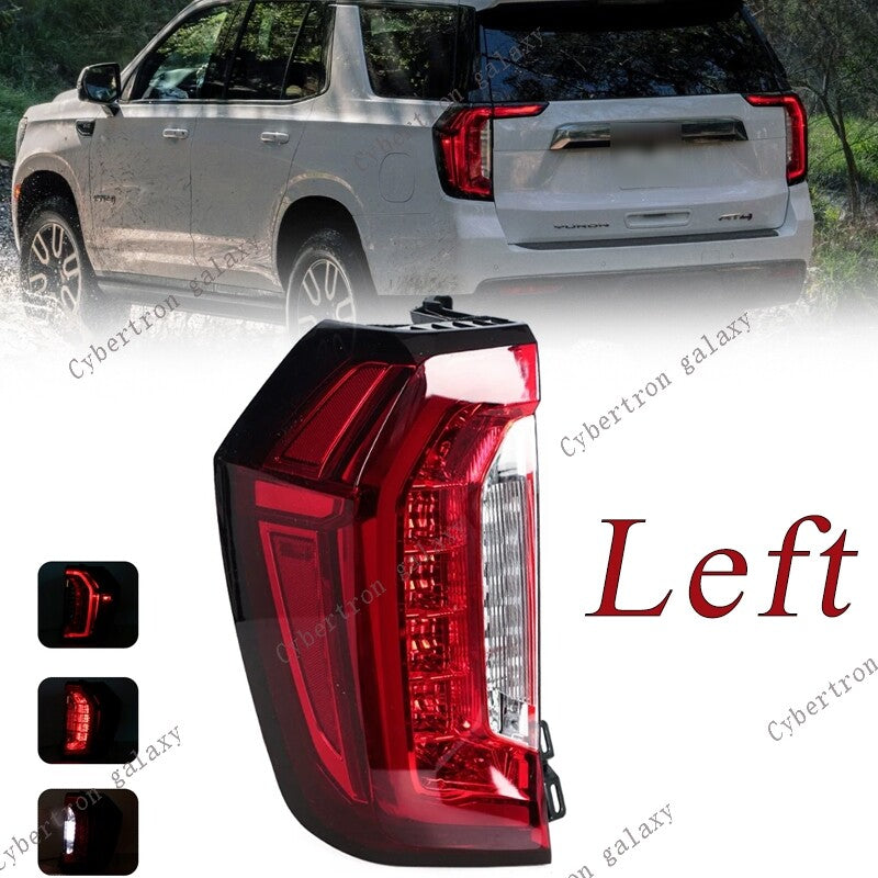 Left LED Rear Bumper Tail Light Driving Light for GMC for Yukon 2021-2024