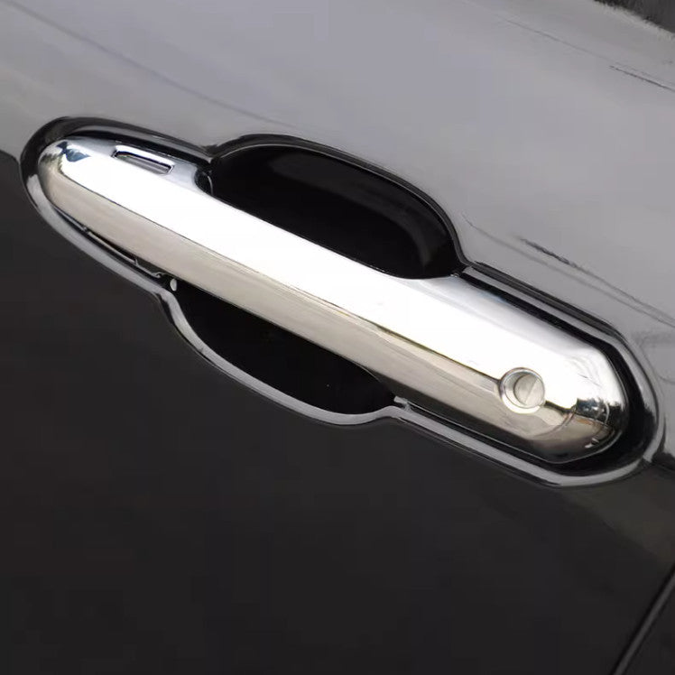 4X ABS Chrome Side Door Handle Moulding Cover Trim for Toyota Highlander 2020-24