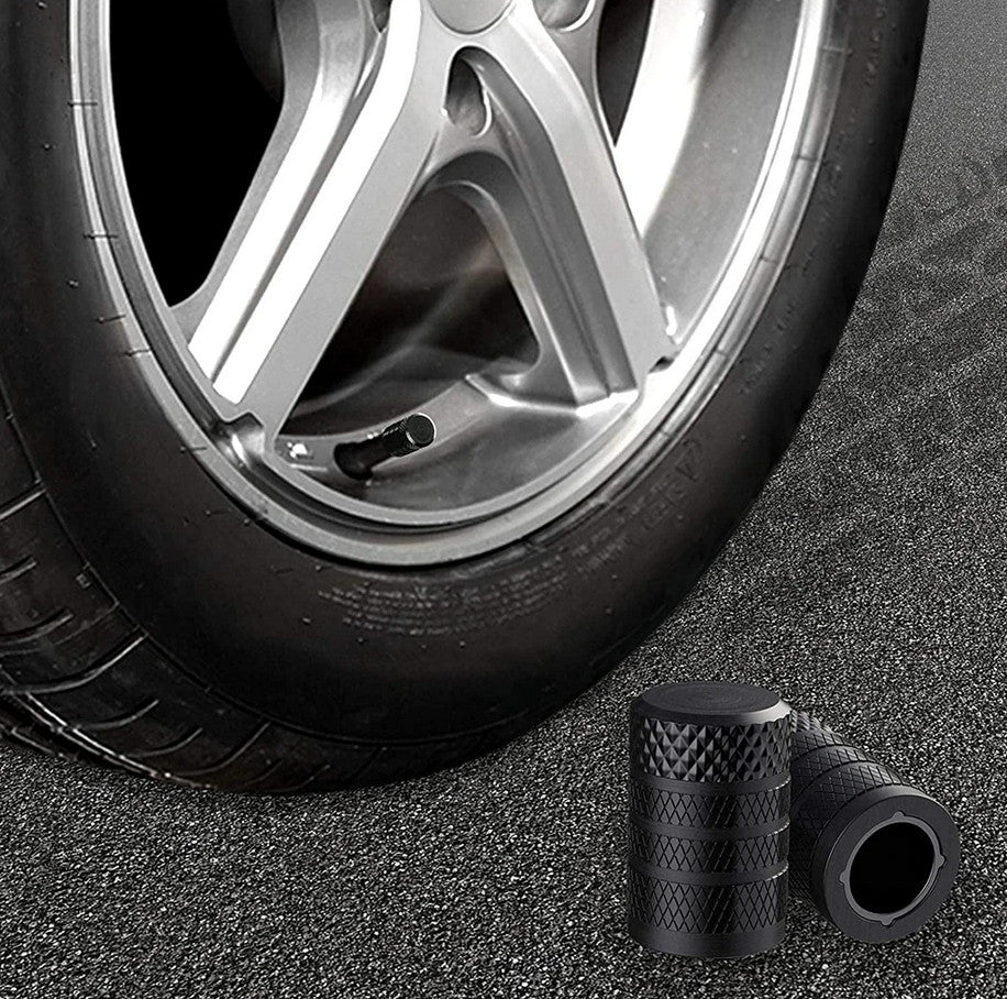 4-piece car tire valve cover rod air dust cover dustproof red nail for Toyota