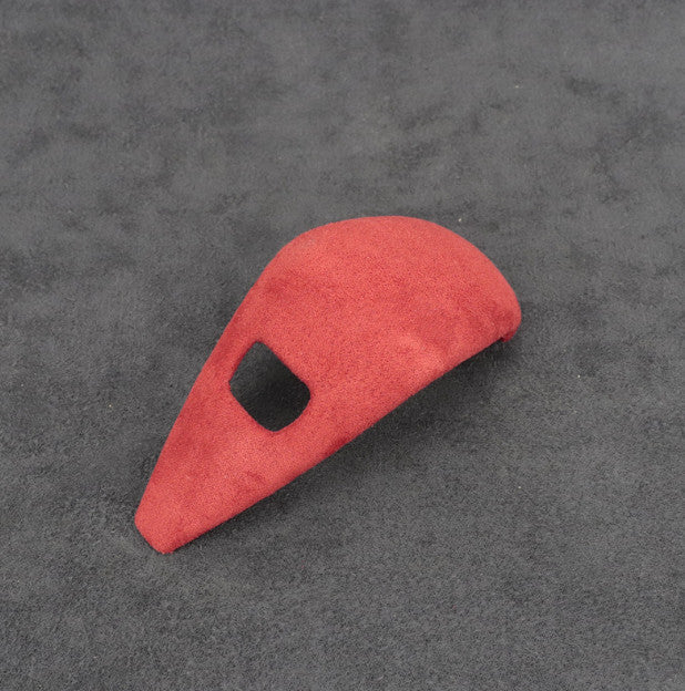 Red Bag suede Central Console Gear Shift Knob Trim for BMW 3 Series G20 19-22