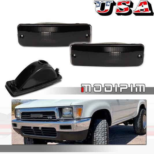 A pair of signal light housings suitable for 1990-91 for Toyota 4Runner / 89-91 pickup truck 4WD
