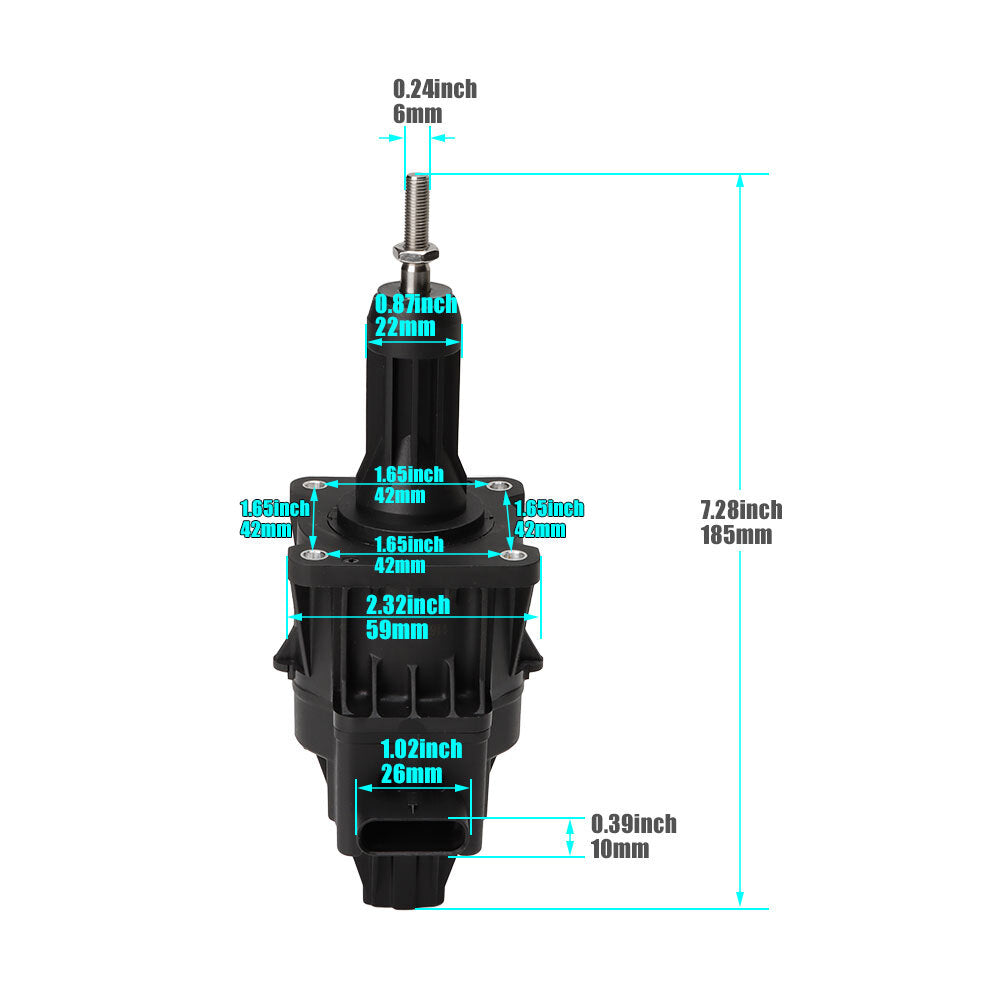 Wastegate turbocharger actuator 11657638783 suitable for BMW F10, F18, X1, X3, X4, X5, X6.