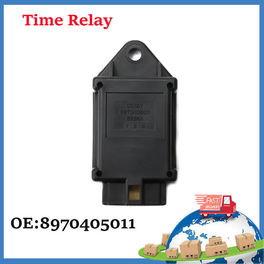 12V Timer Relay Glow Plug 8970405011 For Excavator EX35U EX27U EX50U for ISUZU C240
