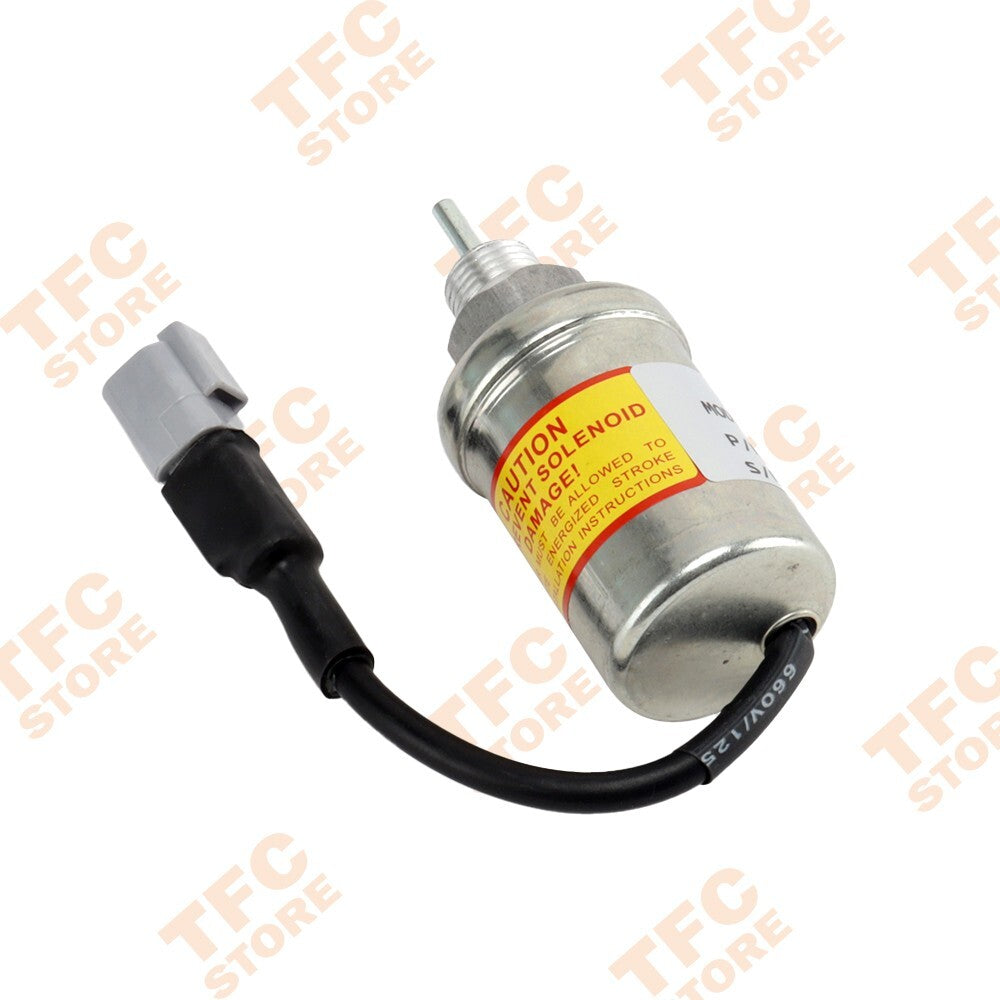 12V Fuel Shut Off Solenoid Fits For U85206452 Perkins 402D 403C 403D 404C 404D