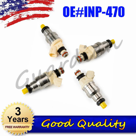 4x INP-470 Upgraded Fuel Injector New for Chevrolet Tracker for Suzuki X-90 Geo