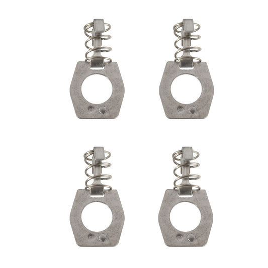 4PCS Silver Stainless Steel Water Heater Cam Water Heater Cam Lock For RV Camper