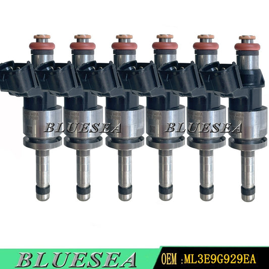 6PCS Fuel Injector ML3E-9G929-EA For 2021-2024 for Ford F-150 Bronco 2.7L 6 Cyl GAS