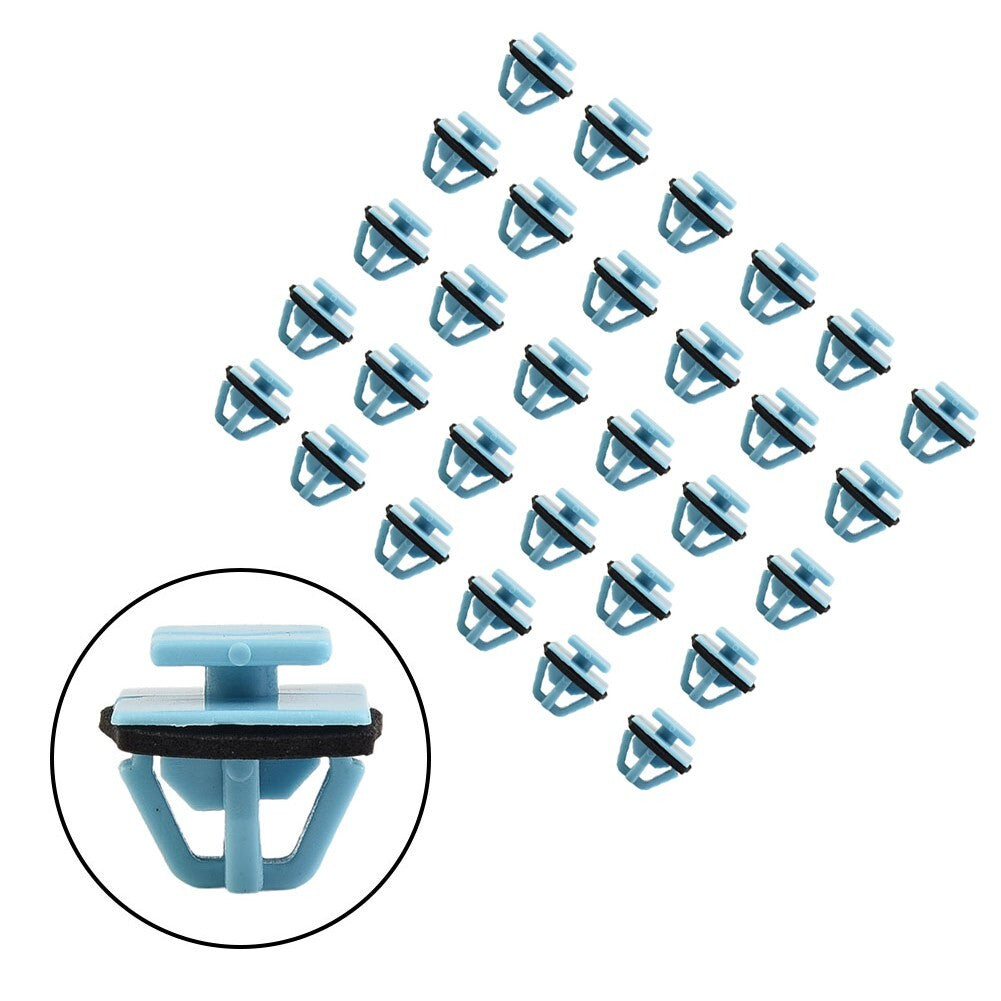 30 Molding Clips for Kia for Hyundai Fender Flare - Rocker -Door  Exterior Moulding