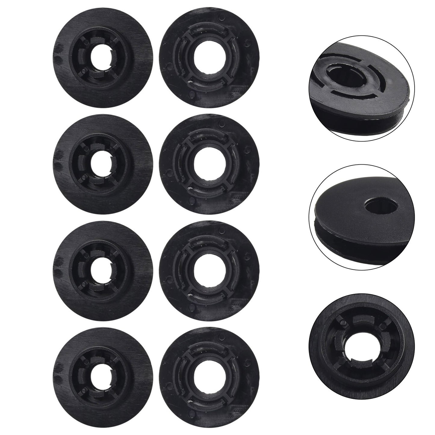 8 Pcs Car Mat Caret Clips Retention Fixing For Grips Clamps Floor Holders STOCK