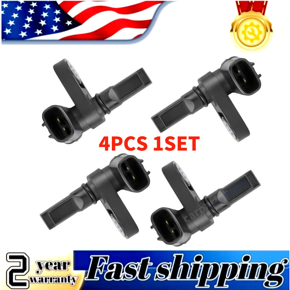 4-piece set of ABS wheel speed sensors suitable for Toyota FJ Cruiser 2007-2014. 89542-60050