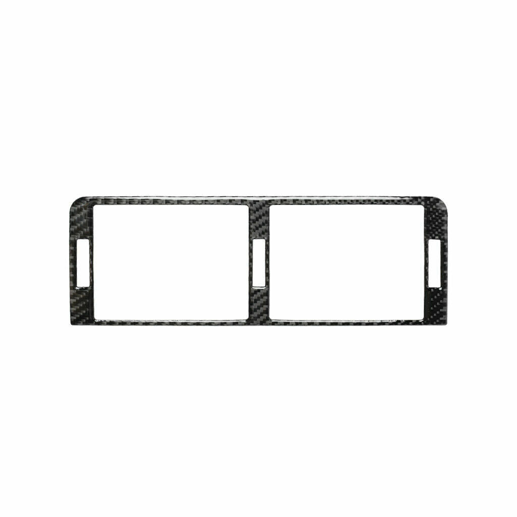 Carbon fiber interior air vent socket cover trim for BMW 3 Series E46 1998 - 2005