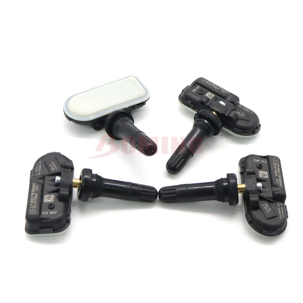4-pack of new Tire Pressure Monitoring System (TPMS) sensors 68378369AC for RAM 2500