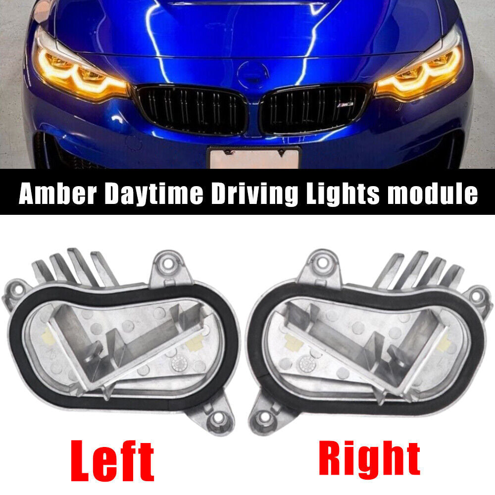 L+R Amber CSL DRL Module for BMW F80 M3 F82 M4 F32 F36 F86 LCI Adaptive Thigh A++