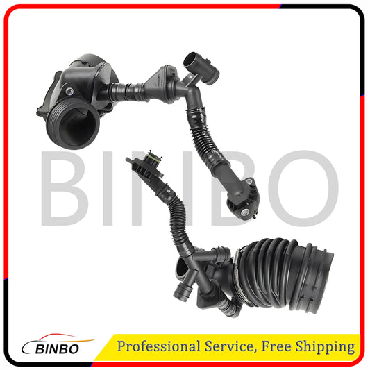 New Engine Air Intake Hose Filtered Air Duct for BMW for X5 E70 X6 E71 S63 2009-2014