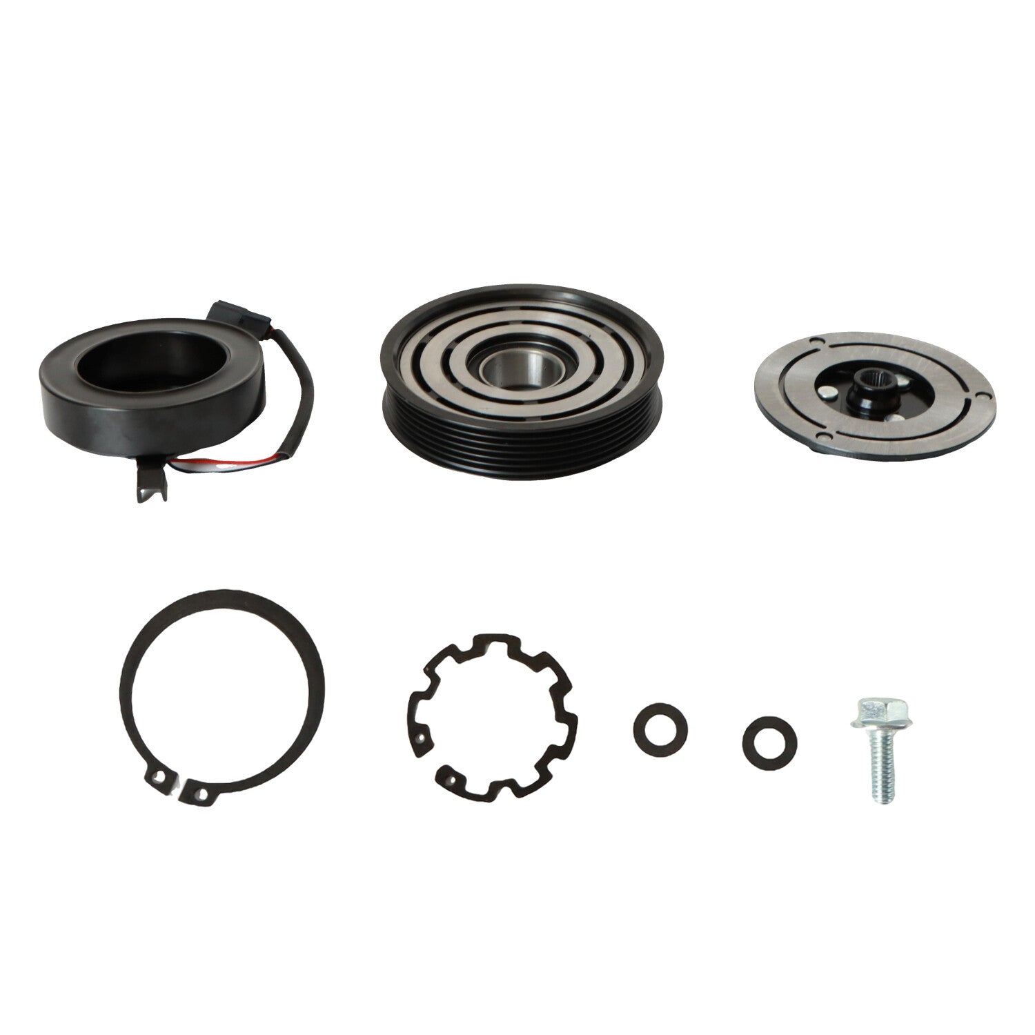 A/C Compressor Clutch Kit For 2007-2012 for Nissan Altima Sentra 2.5L 92600JA00A
