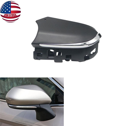 Right Side Rearview Mirror Bottom Cover w/ Trim for Toyota for Camry for Avalon 18-23