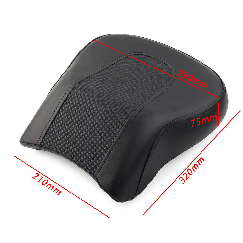 R¨¹ckseite Sozius Passagier Sitz Kissen f¨¹r for Harley Softail Fat Boy FLSTF 08-14