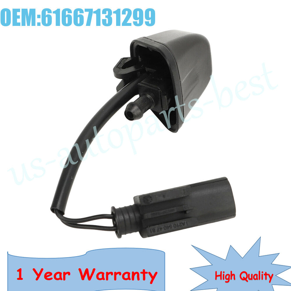 Windshield Washer Sprayer Nozzle 61667131299 Fits for BMW 328I E90 2007-2013