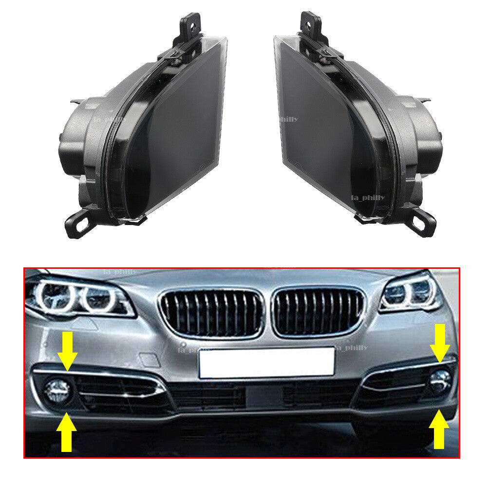 2X Front Bumper Fog Lamp L+R for BMW 5 Series 528i 550i 535xi 535i E60 2008-2010