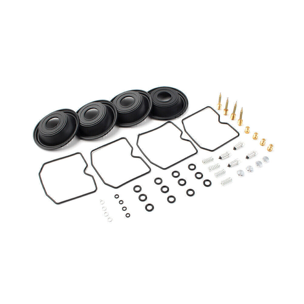 4x Fit for Suzuki GSF600 S BANDIT GSF 600 S Carburetor Rebuild Kit Vacuum Diaphragm