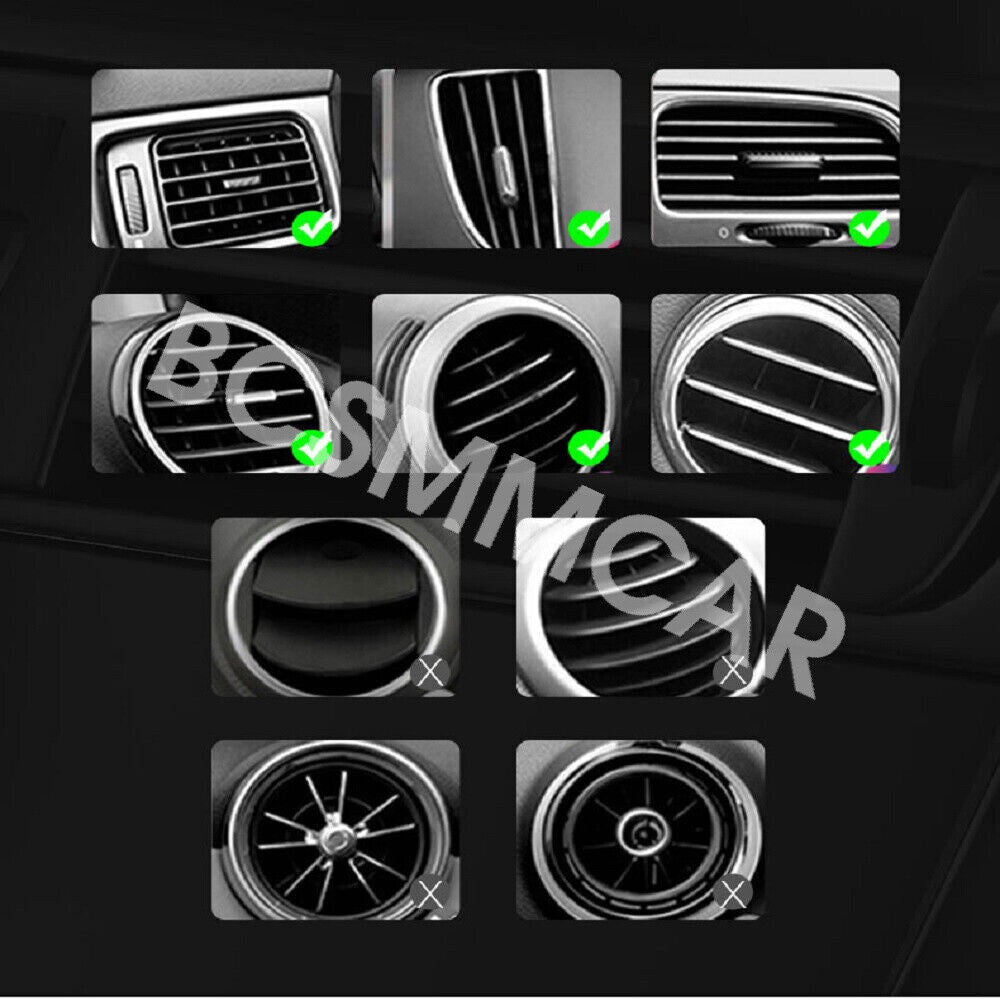 Car Air Vent Phone Holder Stand Wireless Charger Mount For Apple iPhone 14 13 12