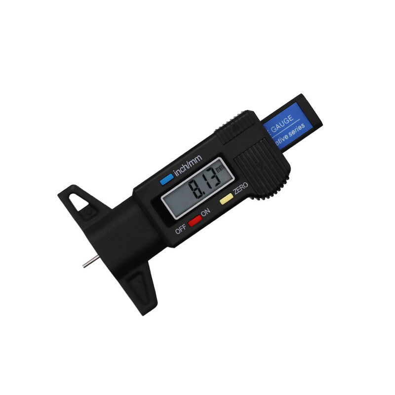 Car LCD Digital Tyre Tire Tread Depth Tester Gauge 0-25.4mm Meter Measurer Tool