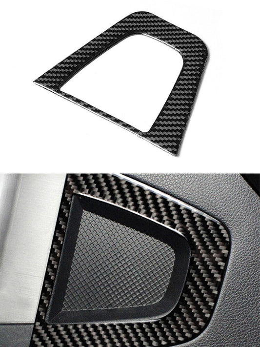 loud speaker panel trim interior carbon fiber sticker for subaru forester 13-18