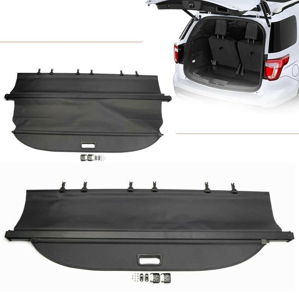 for Ford Explorer 2011-2019 Retractable Trunk Luggage Shade Shield Cargo Cover