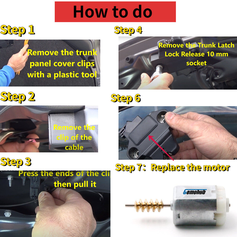 Power Trunk Lock Latch motor For 2013-2020 for Mercedes-Benz E-Class W212 E550