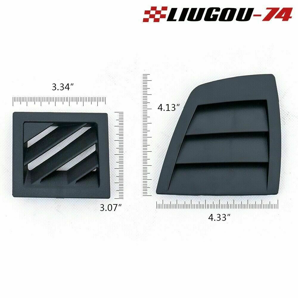 2 pieces fit 06-07 for Dodge Charger Magnum Left and Right Front Dashboard Vent Covers U