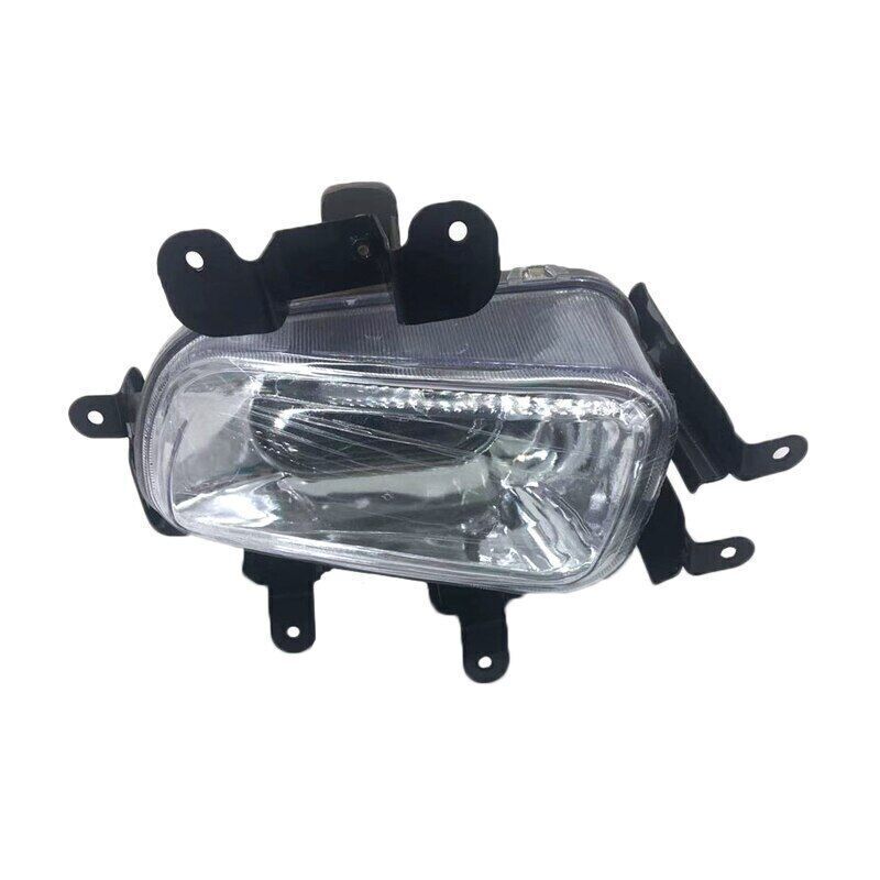 Pair of front bumper fog lights with bulbs for Hyundai Terracan 2.4/2.9 (2001/2002-07)
