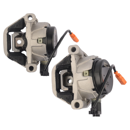 2X Engine Mounts Mounting for Audi for A6 3.0 V6 AT Quattro Premium Plus Sedan 12-18