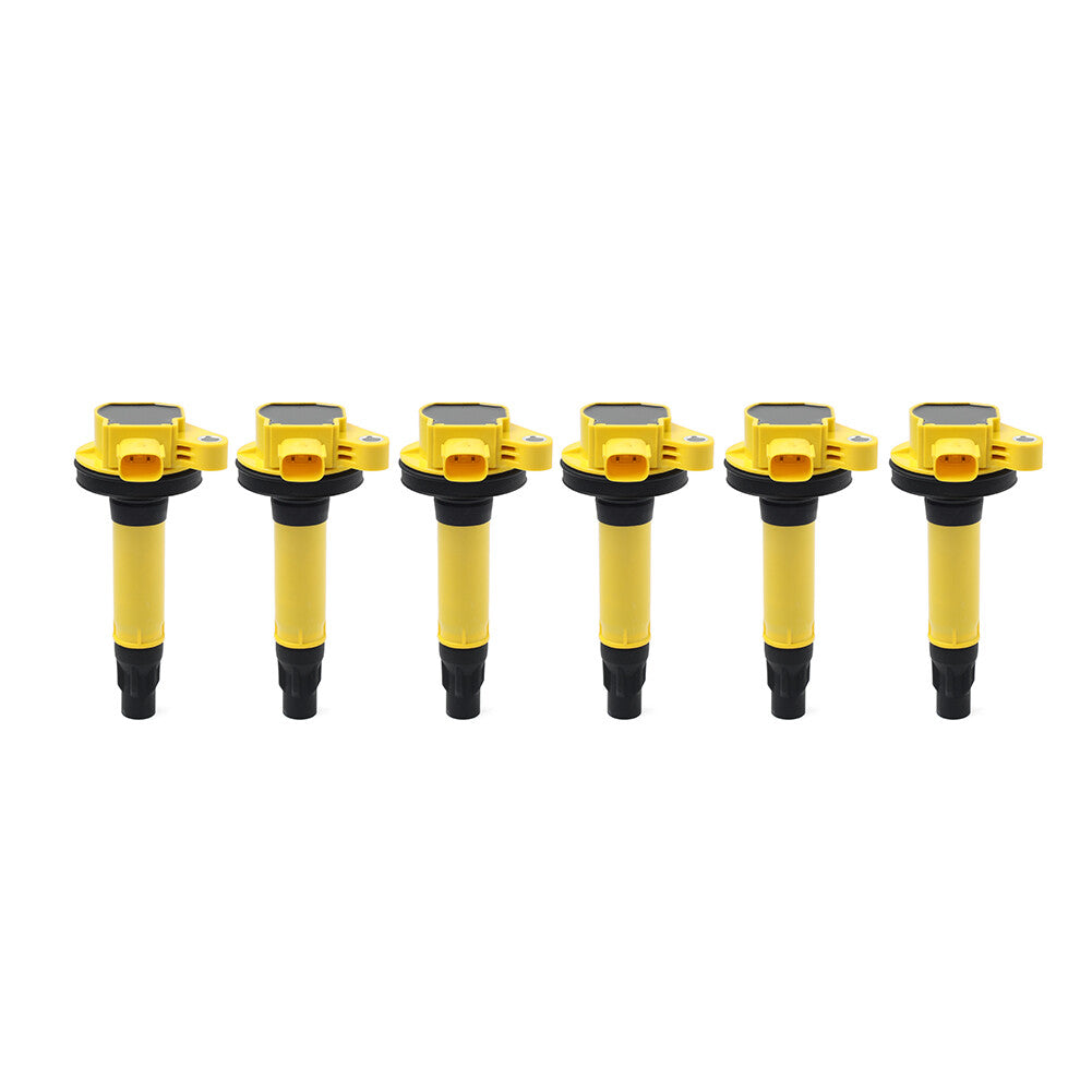 6PCS Ignition Coil UF553 for Ford Edge Explorer for Mustang Fit for Mazda