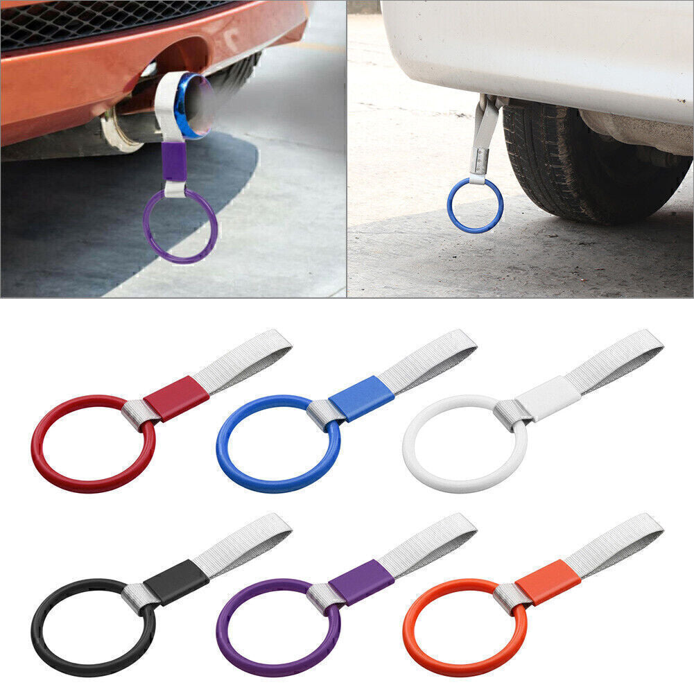 PVC Round JDM Tsurikawa Ring Train Bus Handle Hand Strap Drift Charm Tool