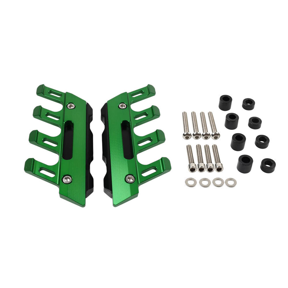 Green Universal Front Fork Protector Mudguard Slider Guard for Suzuki for Yamaha