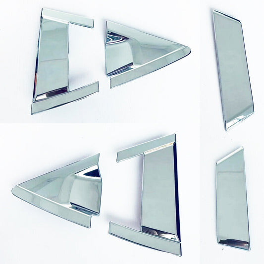 Chrome Outer Door Handle Cover+Cup Bowl Combo Trims for Honda HR-V HRV 2016-2022