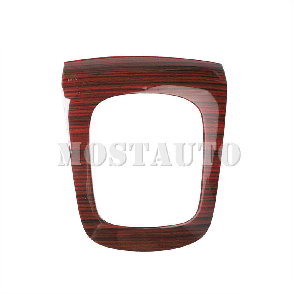 for Audi Q3 2015-2018 Wood Pattern Center Console Gear Shift Panel Trim Cover 1P