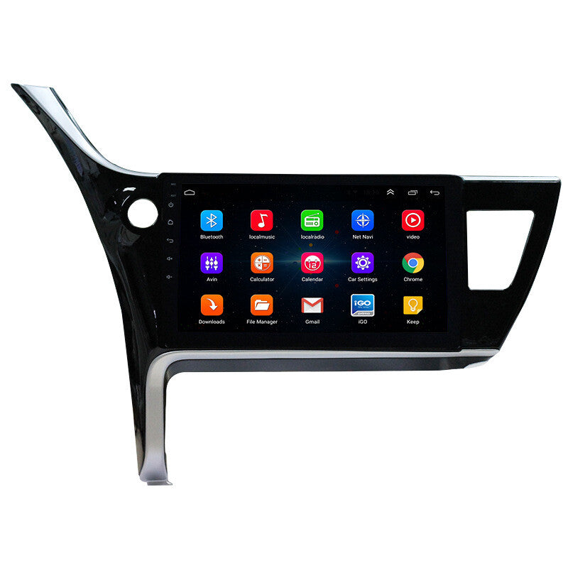10.1 Car GPS Navi WiFi Player Stereo Radio Android for Toyota for Corolla 2017 1.8L