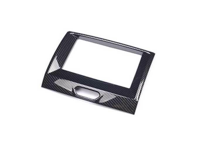 Fit for Ford Ranger 2015-2021 Carbon Fiber Central Console Navigation Frame Trim